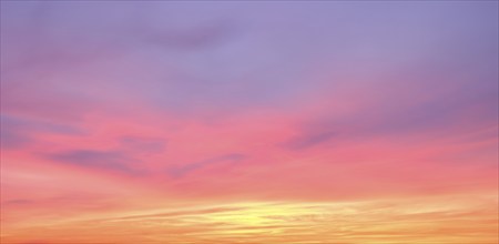 Beautiful dramatic scenic after sunset sky background after sunset