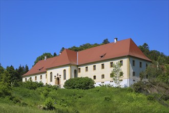 Ehrenfels Castle, former summer residence of the Zwiefalter abbots, summer residence, simple