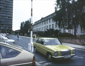 DEU, Germany: Historical slides from the 84-85 r years, Bonn. On 10.7.1984. Government district.