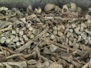 Ossuary at the Anna Chapel, Waischenfeld in Franconian Switzerland, Bayreuth County, Upper