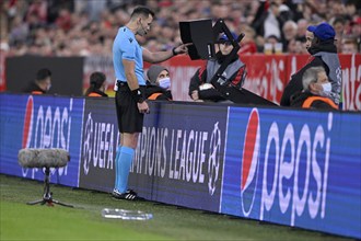 Referee Ivan Kruzliak in the Review Area VAR Video Assistant Video Evidence Video Video Assistant