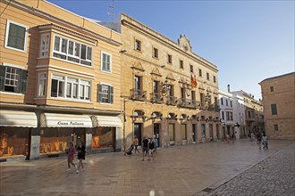 Placa de la Catedral, Ciutadella or Ciutadela, Menorca, Balearic Islands, Spain, Europe