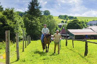 Curative riding on the Andershof farm