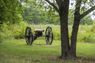 Republic, Missouri, Artillery on Bloody Hill at Wilson's Creek National Battlefield, site of an