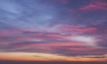 Beautiful dramatic scenic after sunset sky background after sunset