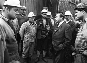 The spontaneous strike, here on 10 September 1969 by the miners of the Minister Stein colliery, was