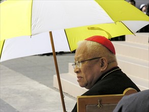 Ricardo Jamin Cardinal Vidal, First Papal Audience, Pope Benedict XVI, Ratzinger, 27. 04. 2005,