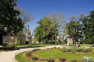 Brühl's Terrace is an architectural ensemble and a tourist attraction in Dresden. It is located in