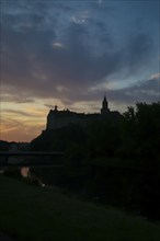 Hohenzollern Castle Sigmaringen, former princely residence and administrative centre of the Princes