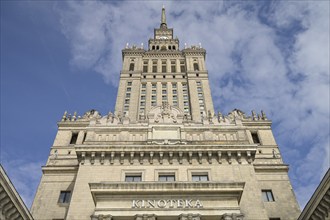 Palace of Culture, Palac Kultury i Nauki, Warsaw, Mazowieckie Voivodeship, Poland, Europe