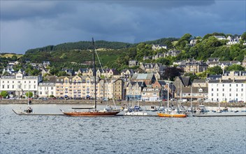 Oban Bay and Seafront, Oban, Argyll and Bute, Scotland, UKBaots in Oban, Argyll and Bute, Scotland,