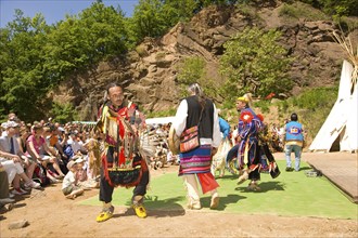 The Karl May Festival has been held every year since 1991 on a weekend in May in Lössnitzgrund