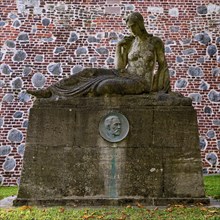 Brassert Monument by Hubert Netzer, Hermann Brassert elaborated the Prussian Mining Law of 1865,