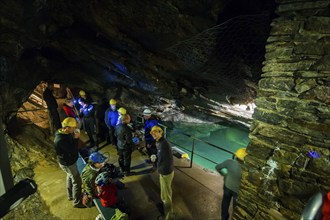 Divers in the Marie Louise Stolln visitor mine