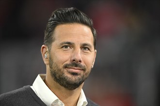 TV expert Claudio Pizarro, Allianz Arena, Munich, Bavaria, Germany, Europe