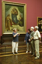 Sign language interpreters in the Dresden Picture Gallery