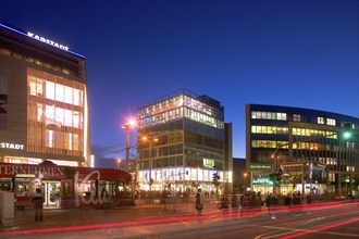 Dr Külz Ring with new buildings from the 90s of the 20th century