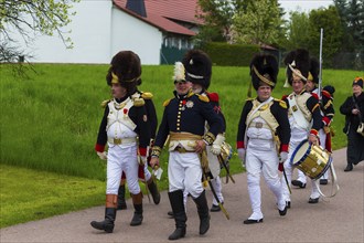 Battle re-enactment Großgörschen