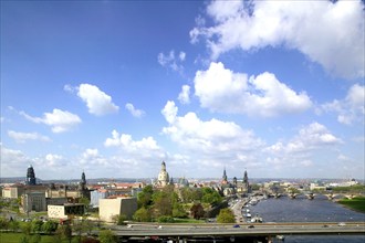 DEU Saxony Dresden Dresden Silhouette