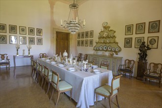 Interior of Villa Pisani, Stra, Province of Venice, Italy, Europe