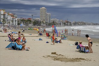 Peñíscola beach, Castellón province, Costa del Azahar, Valencia region, Spain, Europe