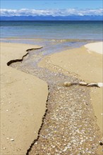 Abel Tasman Coast Track, Coquille-Bay, Beach, Kaiteriteri, New Zealand, Oceania