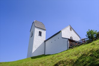 Petersberg Pilgrimage Church, Flintsbach am Inn, Mangfall Mountains, Inn Valley, Upper Bavaria,