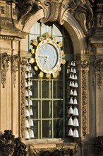 Glockenspiel pavilion in the Zwinger in Dresden