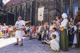 Settlers' procession at Albrechtsburg Castle