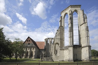 UNESCO Walkenried Monastery Ruins, Monastery, Harz Mountains, Lower Saxony, Germany, Europe