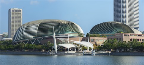 SINGAPORE, MAY 8: Esplanade â?? Theatres on the Bay concert hall (also nicknamed Durian) at