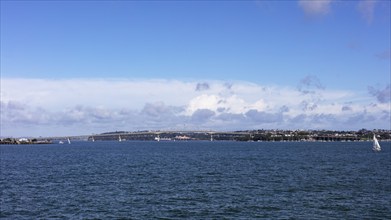 Harbour bridge, Auckland, New Zealand, Oceania