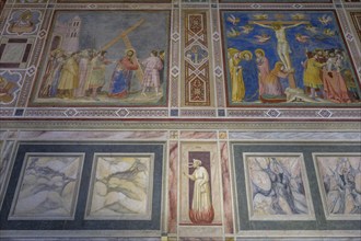 Scrovegni Chapel or Arena Chapel with frescoes by Giotto di Bondone, Padua, Province of Padua,