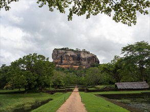 Sigiriya Rock and ancient fortress, Sri Lanka, Asia