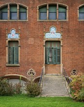 Historic hospital complex of the Hospital de la Santa Creu i Sant Pau, Barcelona, Catalonia, Spain,