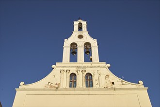 Bell tower frontal, Agios Georgios Monastery, Arsani Monastery, Orthodox Monastery, Central Crete.