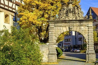 Residenzschloss Urach, Gothic and Renaissance building, Bad Urach, Swabian Alb, Baden-Württemberg,