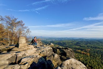 View from the Zschirnstein