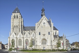 13th, 16th century Gothic medieval Saint Leonard's Church, Sint-Leonarduskerk in the city