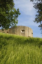 South-west defence tower, Hellenstein Castle, historical buildings, fortification, castle complex,