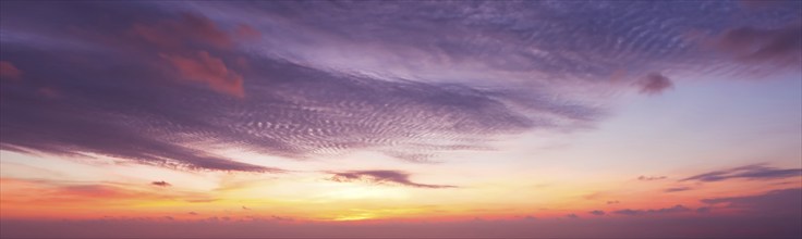 Beautiful dramatic scenic after sunset sky background after sunset