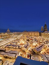 The Striezelmarkt, which has been held since 1434, is the oldest Christmas market in Germany and