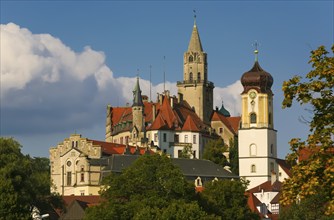 Hohenzollern Palace Sigmaringen, former princely residence and administrative seat of the Princes