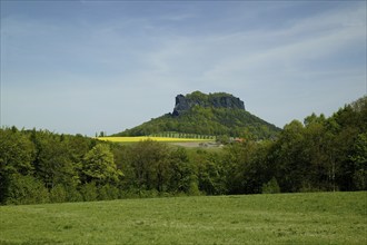 The Lilienstein is one of the most striking mountains in Saxon Switzerland in Saxony. The