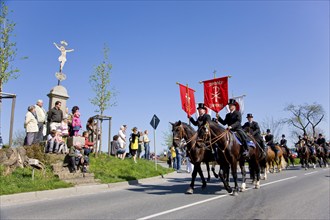 Every year at Easter there are about 5 processions in Lusatia, each with about 200 riders. The