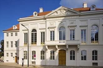 The Kurländer Palais, formerly known as the Kurländisches Palais, is a historic building in Dresden