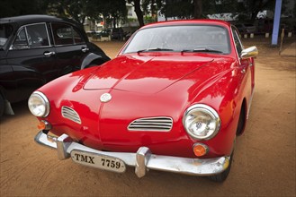 CHENNAI, INDIA, JULY 24: Volkswagen (retro vintage car) on Heritage Car Rally 2011 of Madras