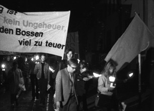 The congress of the DKP-affiliated Socialist German Workers' Youth (SDAJ) on 11.09.1971 in Bremen