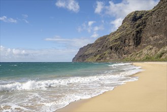 Polihale State Park, Kauai, Hawaii, USA, North America