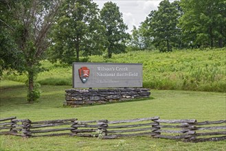 Republic, Missouri, Wilson's Creek National Battlefield, site of an 1861 battle in the American